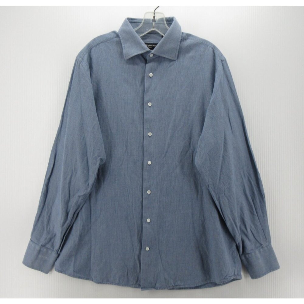 Spier & Mackay Shirt 16 1/2 Button Down Classic Premium Cotton Large